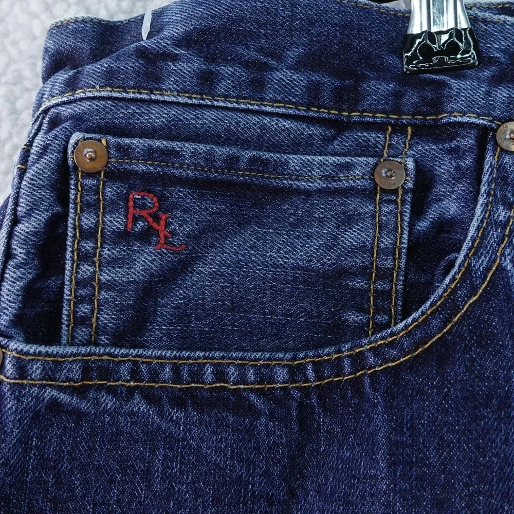 Polo Ralph Lauren Authentic Dungarees‎ Hampton Straight Jeans Mens Size 40x30